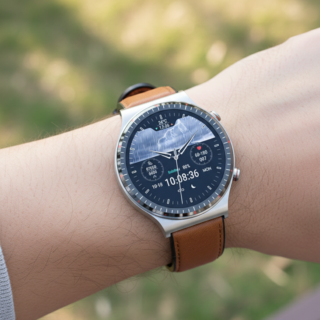 Smartwatch mit EKG, Blutsauerstoff- & Herzfrequenzmessung – VitaTrack Uhren