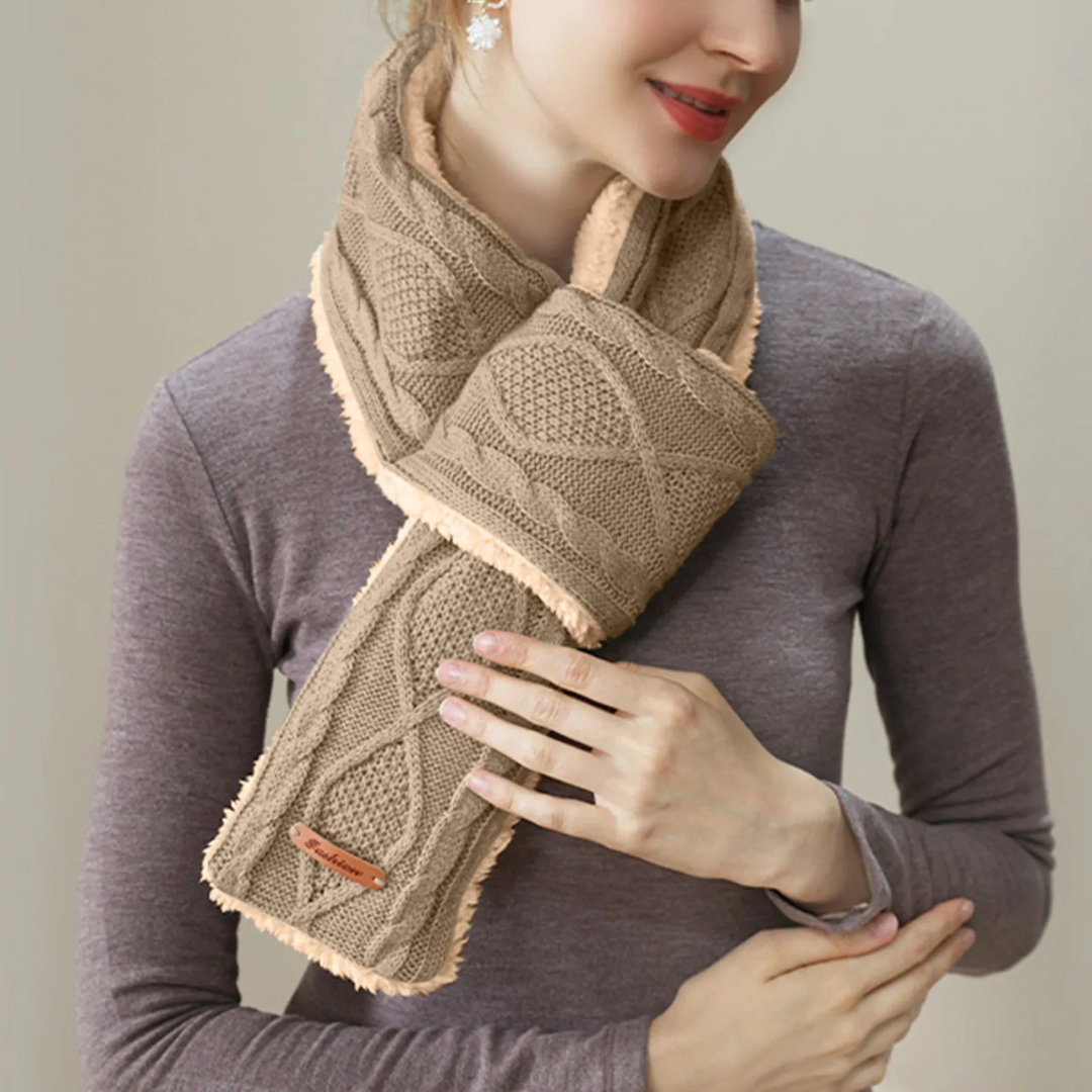 Nackenwärmer Heizschal mit 3 Temperaturstufen & USB-C – SmartHeat Scarf