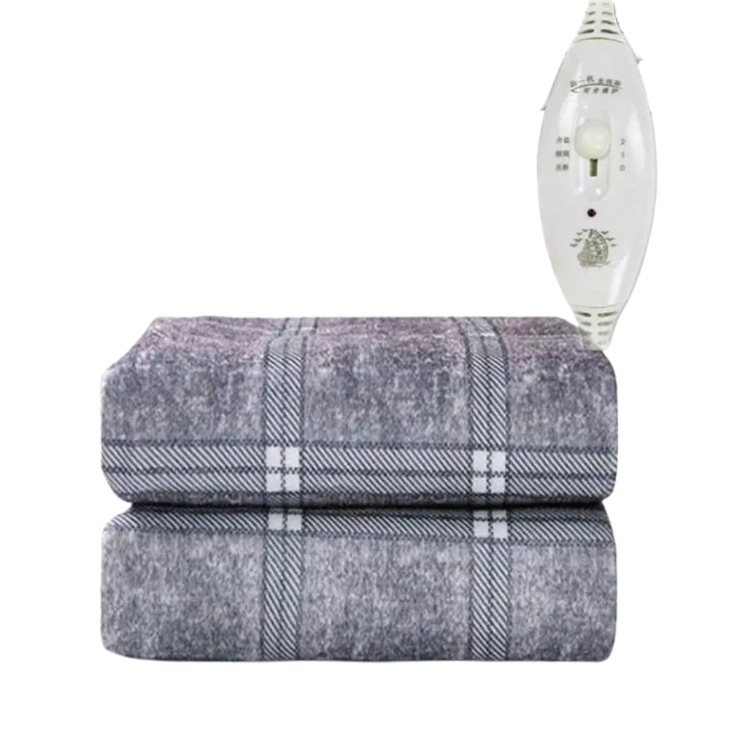 Elektrische Heizdecke 120×150 cm mit Temperaturregler, EU 220V – CozyWarm Blanket