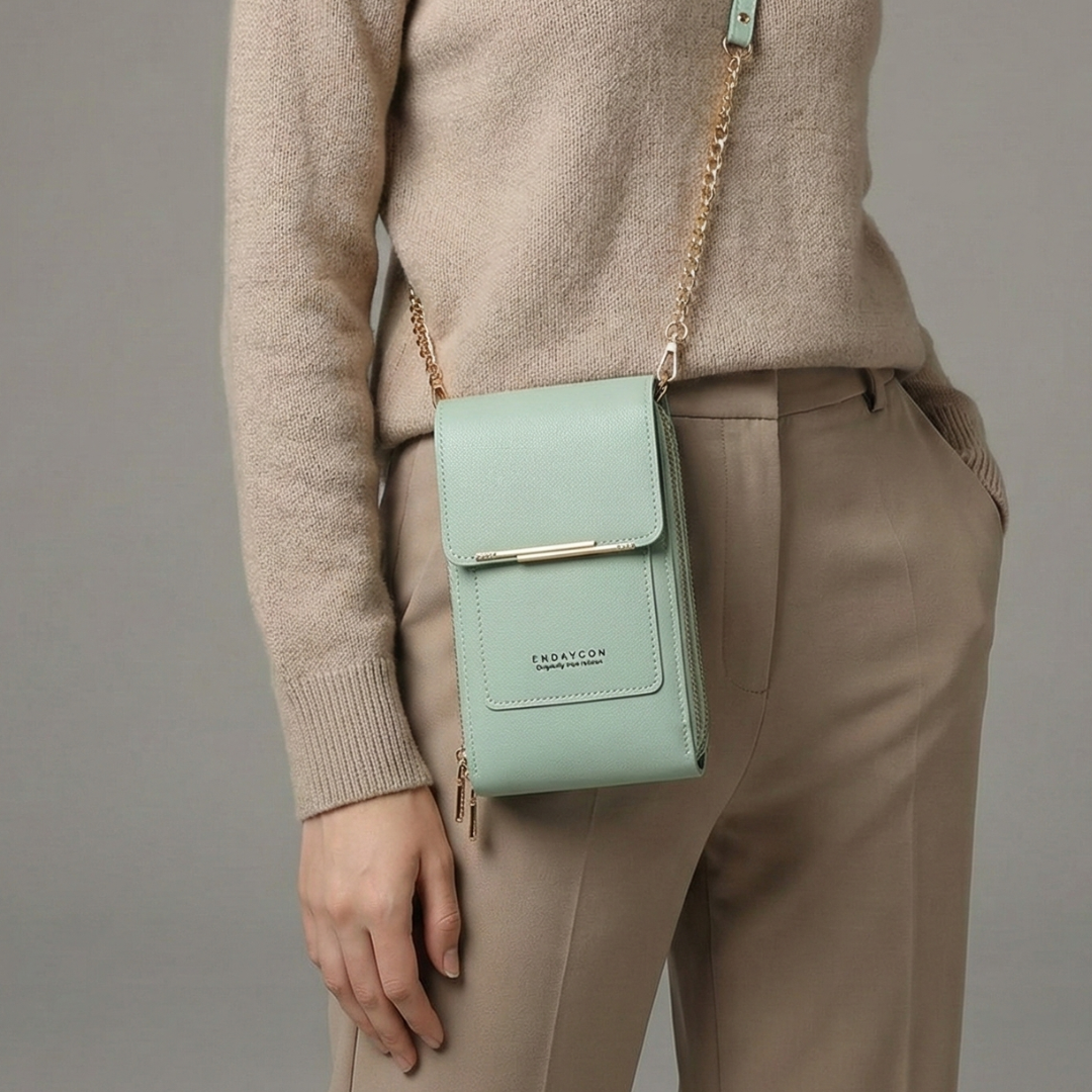 Nordspur | Kompakte PU-Crossbody-Tasche