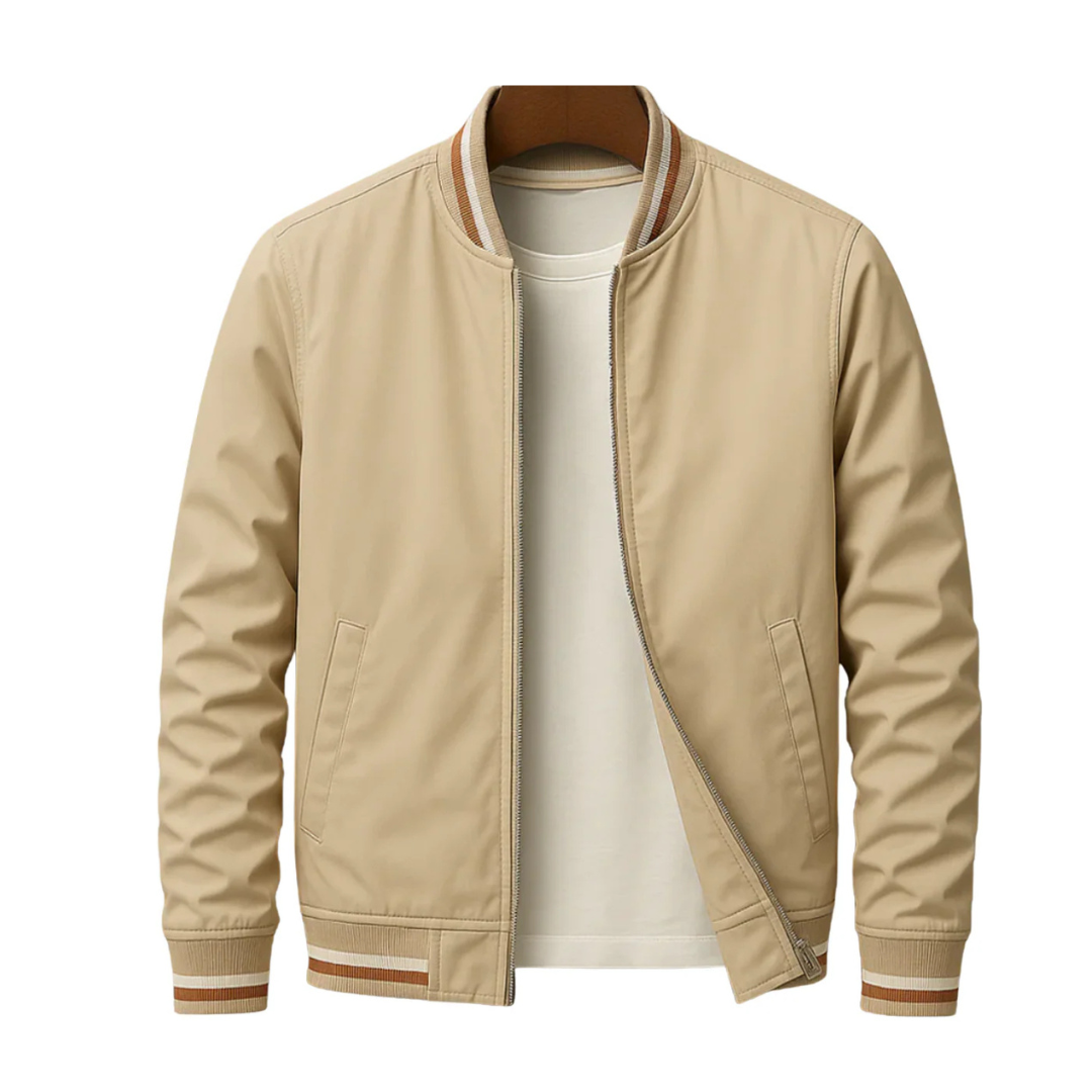 Bomberjacke im College-Style mit Streifen – UrbanStripe Jacket