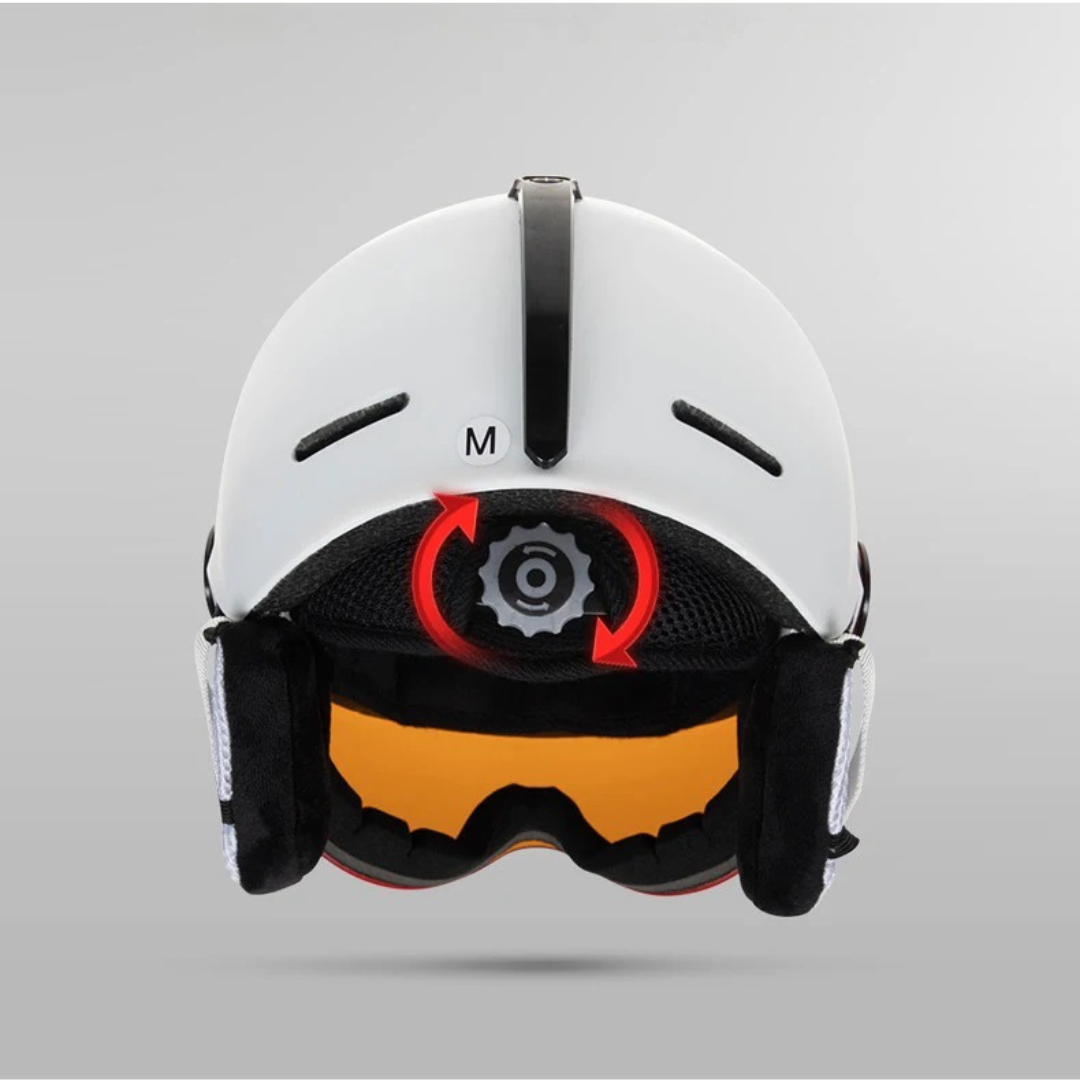 Skihelm mit Visier – SchneeGuard Pro