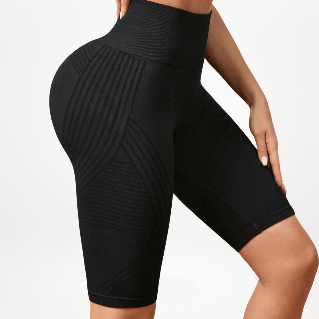 Kurze 3D-Leggings