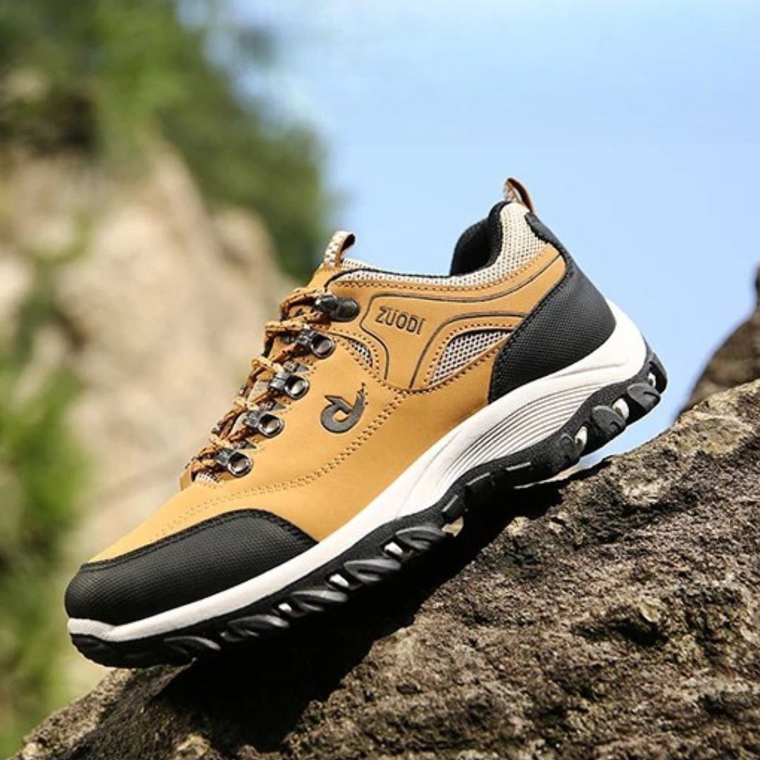 Wanderschuhe Herren wasserdicht PU mit EVA-Sohle – TrailStark