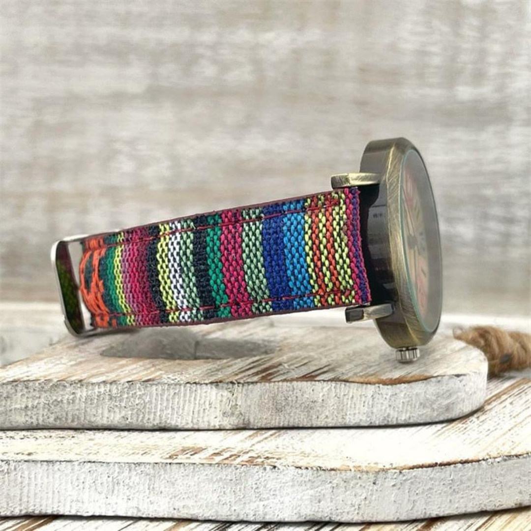 Uhren mit Regenbogen-Design & Vintage-Zifferblatt – Aurora Timepiece