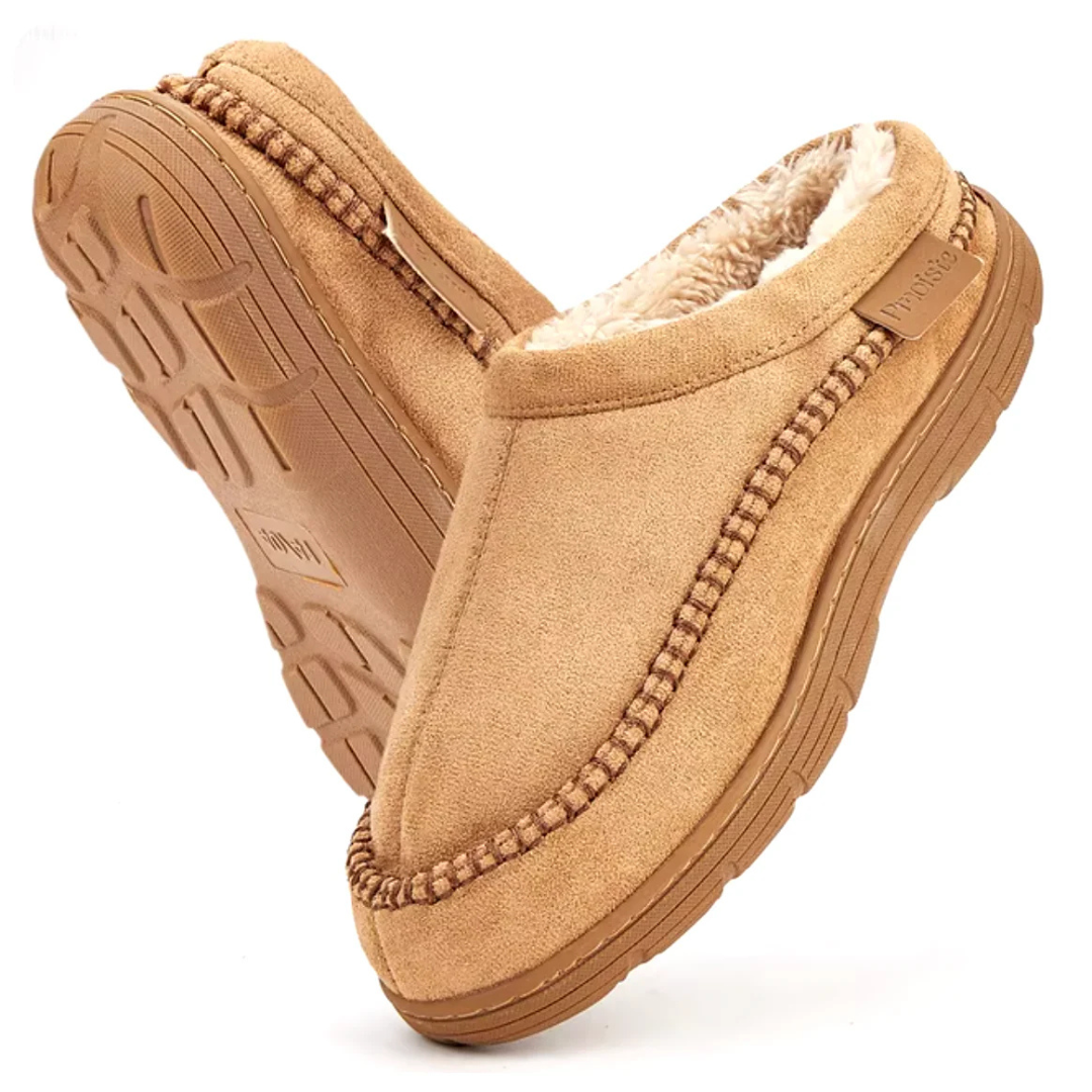Stiefel Herren Lammfell mit Memory Foam & Gummisohle – CozyStep Boots