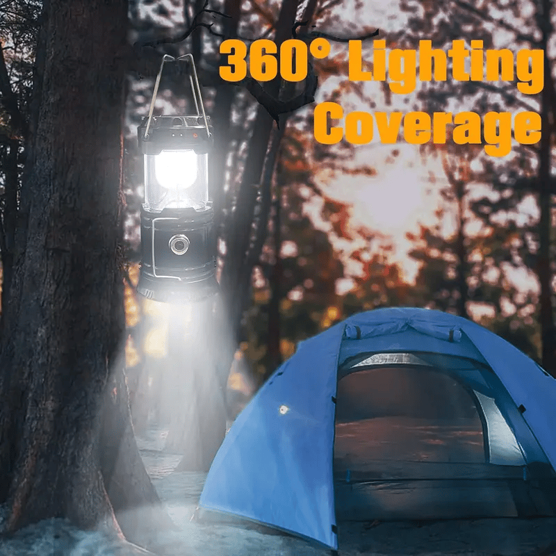 Zusammenklappbare LED Campinglampen Leicht Wasserdicht Solar