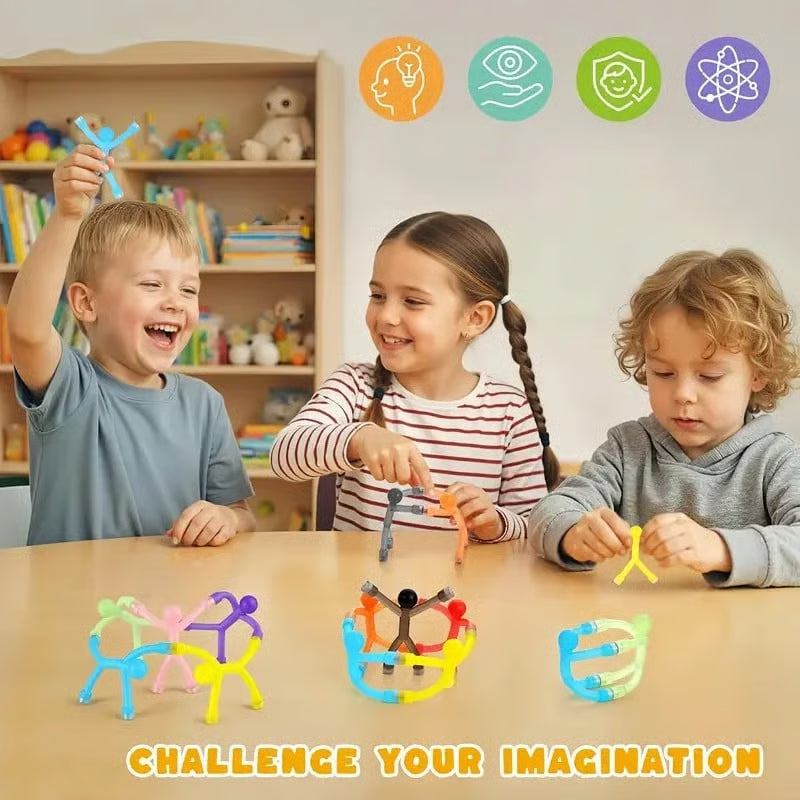 Magnetisches Bauset für Kinder (10er-Set)