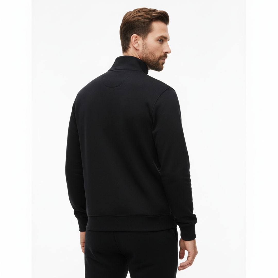 Nordspur | UrbanCore Strickpullover mit Halb-Reißverschluss