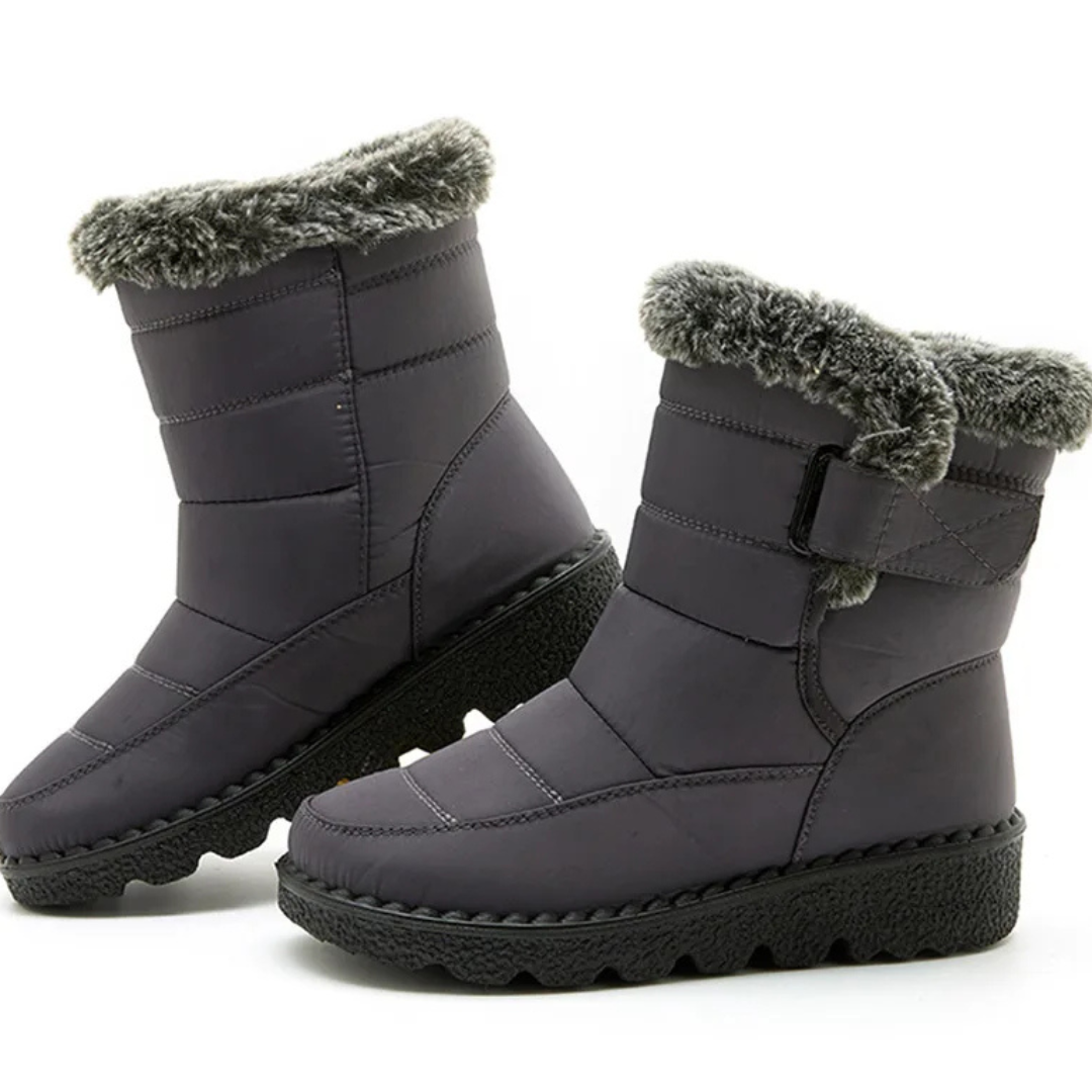 Winterstiefel Damen wasserdicht mit Warmfutter & rutschfester Sohle – FrostStep Boots
