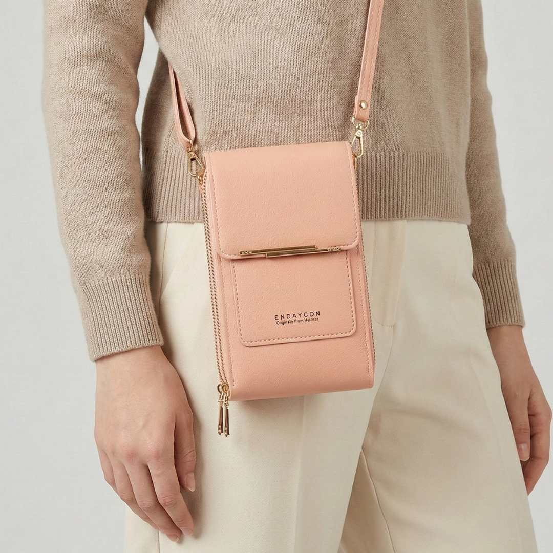 Nordspur | Kompakte PU-Crossbody-Tasche