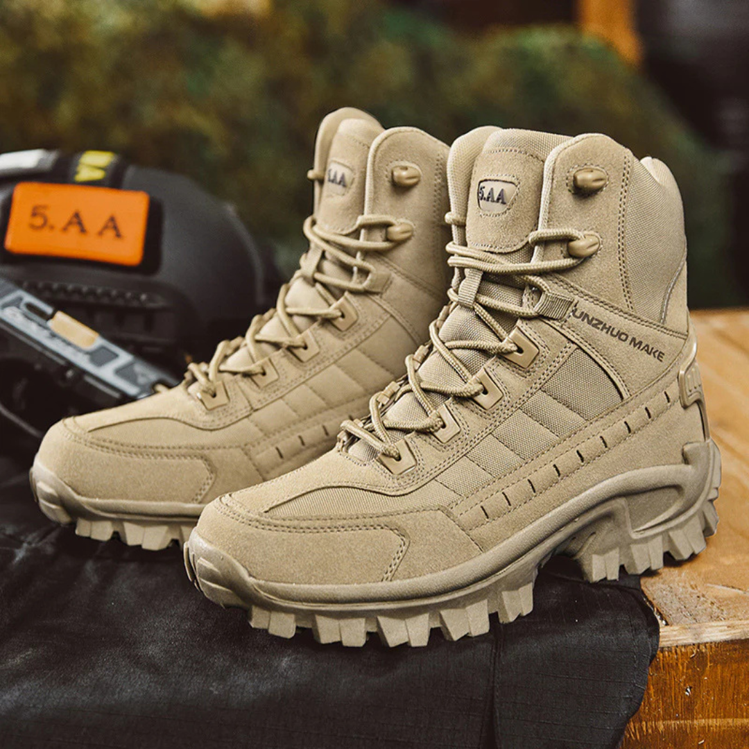 Stiefel Herren Tactical Winter mit Grip-Sohle & Warmfutter – TerraForce Boots