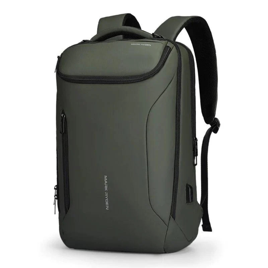 Taschen Laptop-Rucksack wasserdicht mit USB-Port & Multi-Carry Design – TechGuard Pack