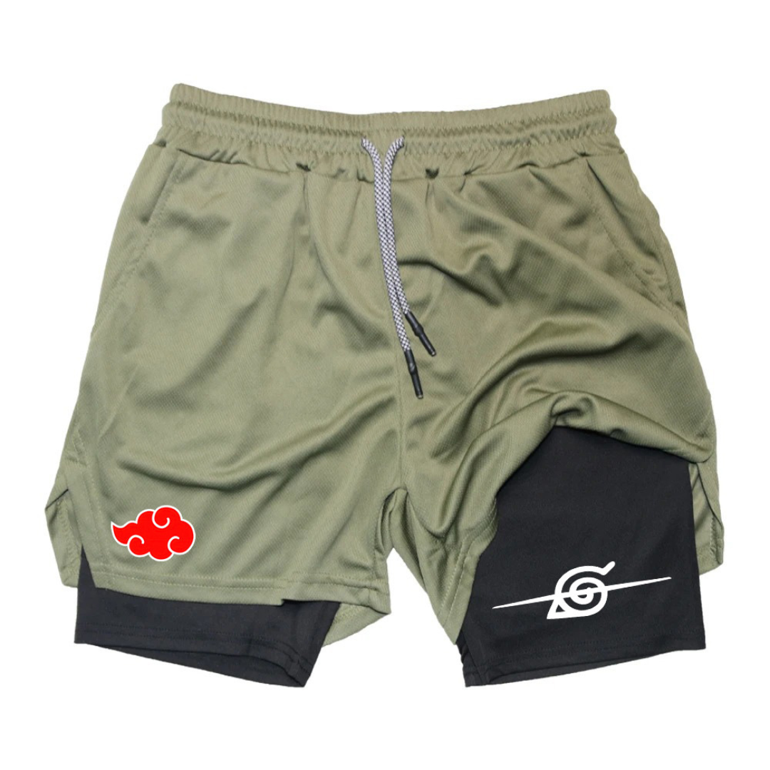 Nordspur | Viroxen Doppellagige Sportshorts für Herren