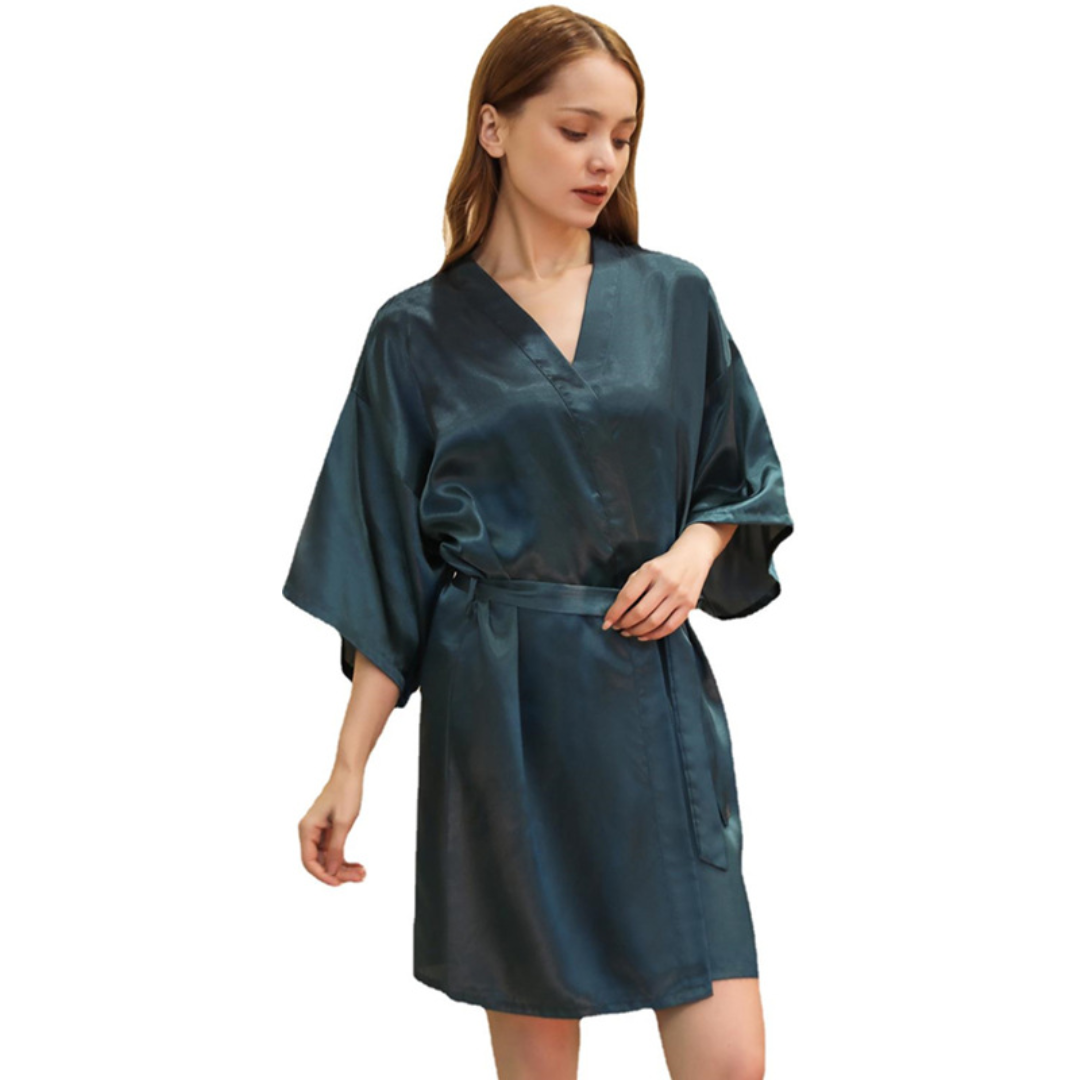 Nordspur | Velisse Kurzer Kimono-Stil Bademantel