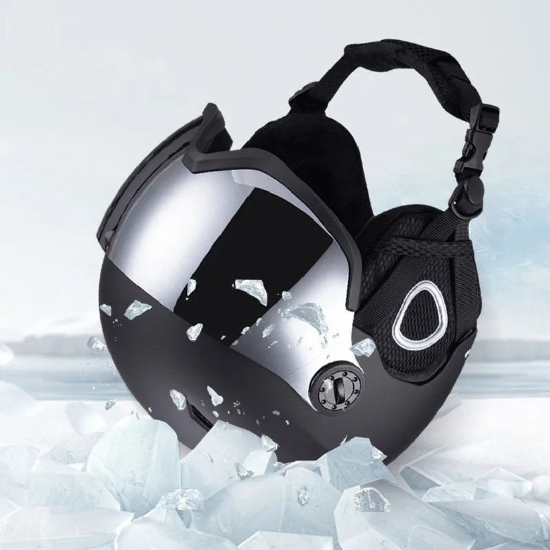 Skihelm mit Visier – FrostGuard Pro