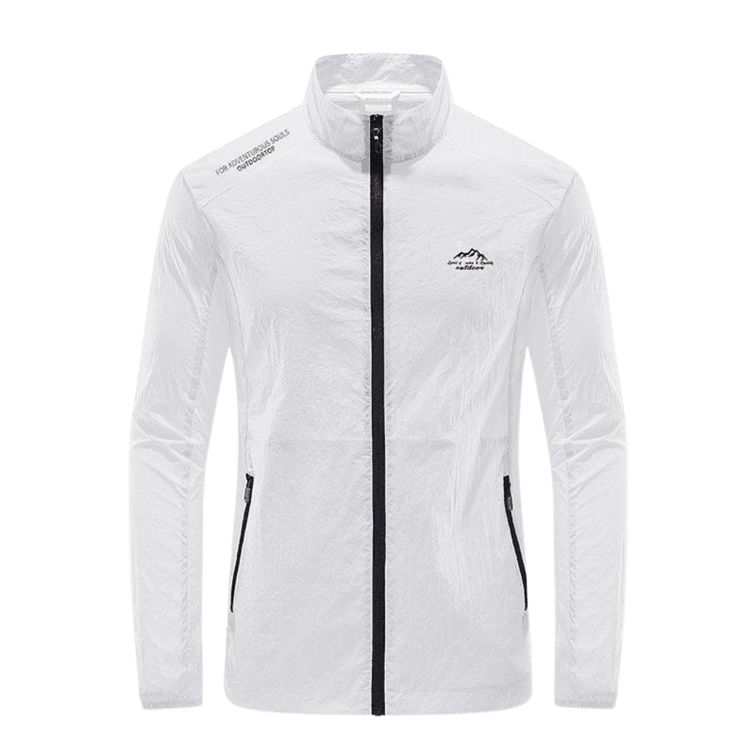 Leichte UV-Schutzjacke für Herren – Winddichte Sommer Outdoor Windjacke