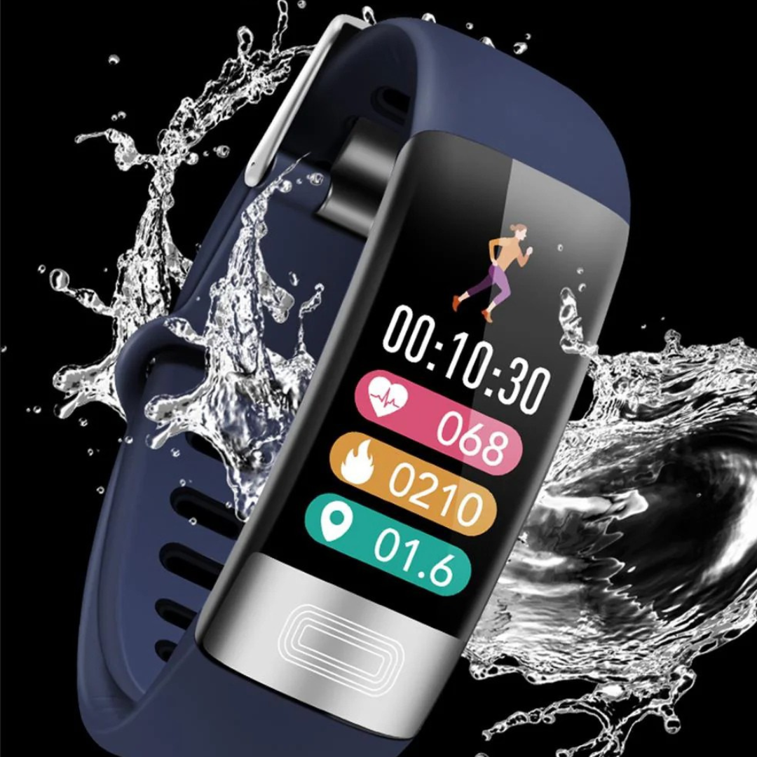 Smartwatch mit EKG, Blutdruck- & Schlaftracking – P11Plus HealthBand