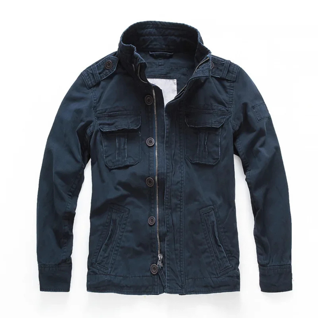 Cargo Jeansjacke mit Mehrfach-Taschen & Robustem Design – UrbanTrail Jacket