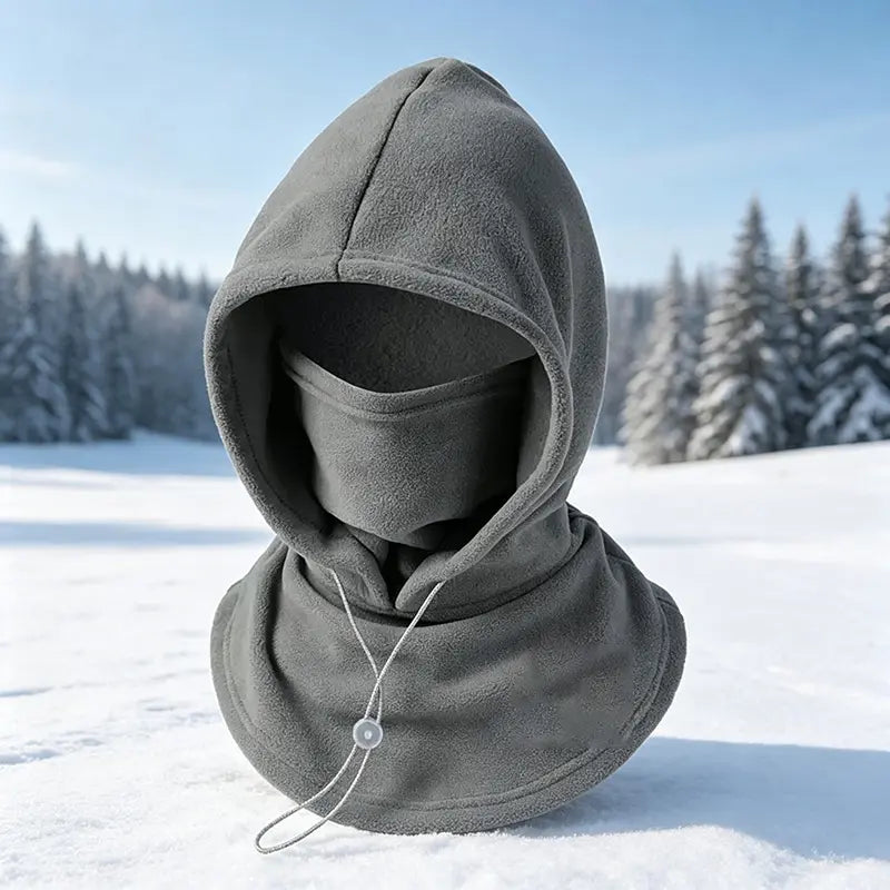 Fleece Sturmhaube – Vollständiger Gesichts- und Nackenschutz für den Winter bei Outdoor-Abenteuern
