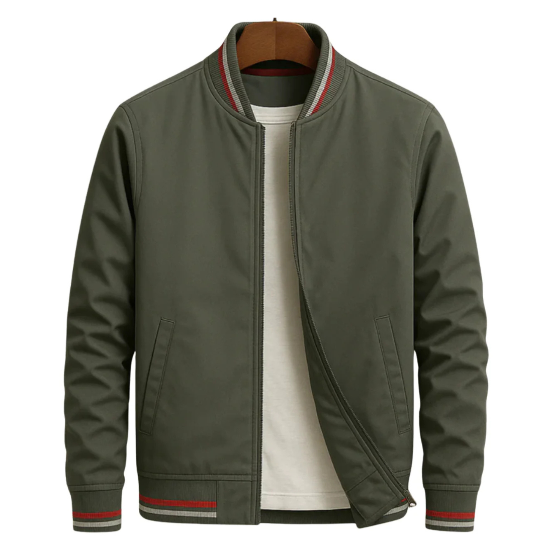 Bomberjacke im College-Style mit Streifen – UrbanStripe Jacket