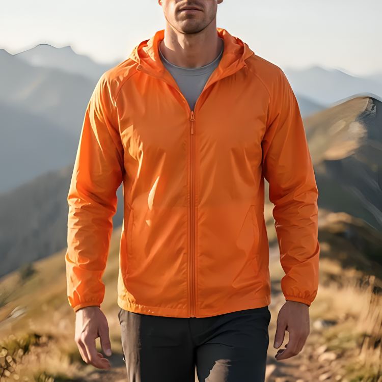 Nordspur | Velotrek Leichte Packbare Kapuzen-Windjacke