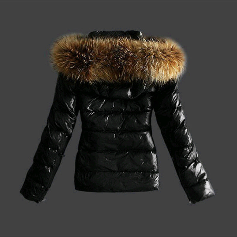Jacke mit Pelzkragen - Damen Winterjacke
