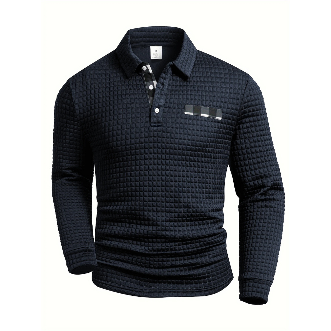 Nordspur | BlackWaffle Langarm-Pullover