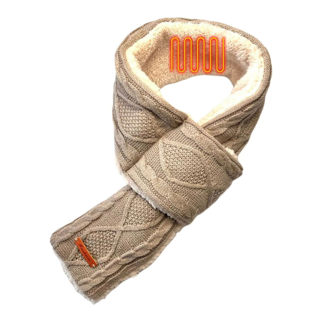 Nackenwärmer Heizschal mit 3 Temperaturstufen & USB-C – SmartHeat Scarf