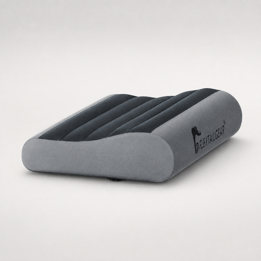 Nordspur | Restiqo Ergonomisches aufblasbares Reisekissen