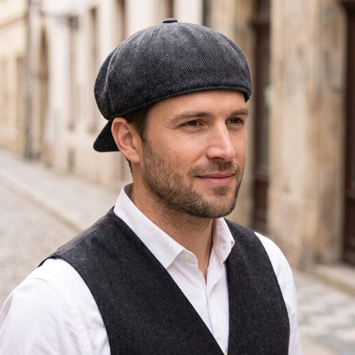 Achtteilige Schiebermütze Für Verkehrt Herum Getragene Looks