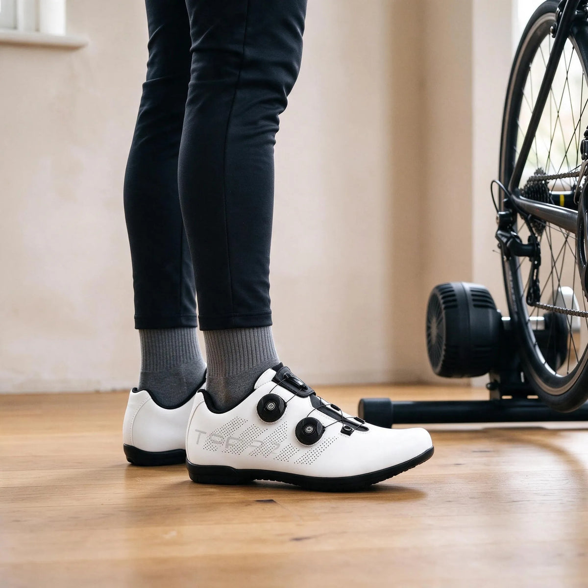 Belüfteter Flachpedal Schuh Ohne Klickverbindung