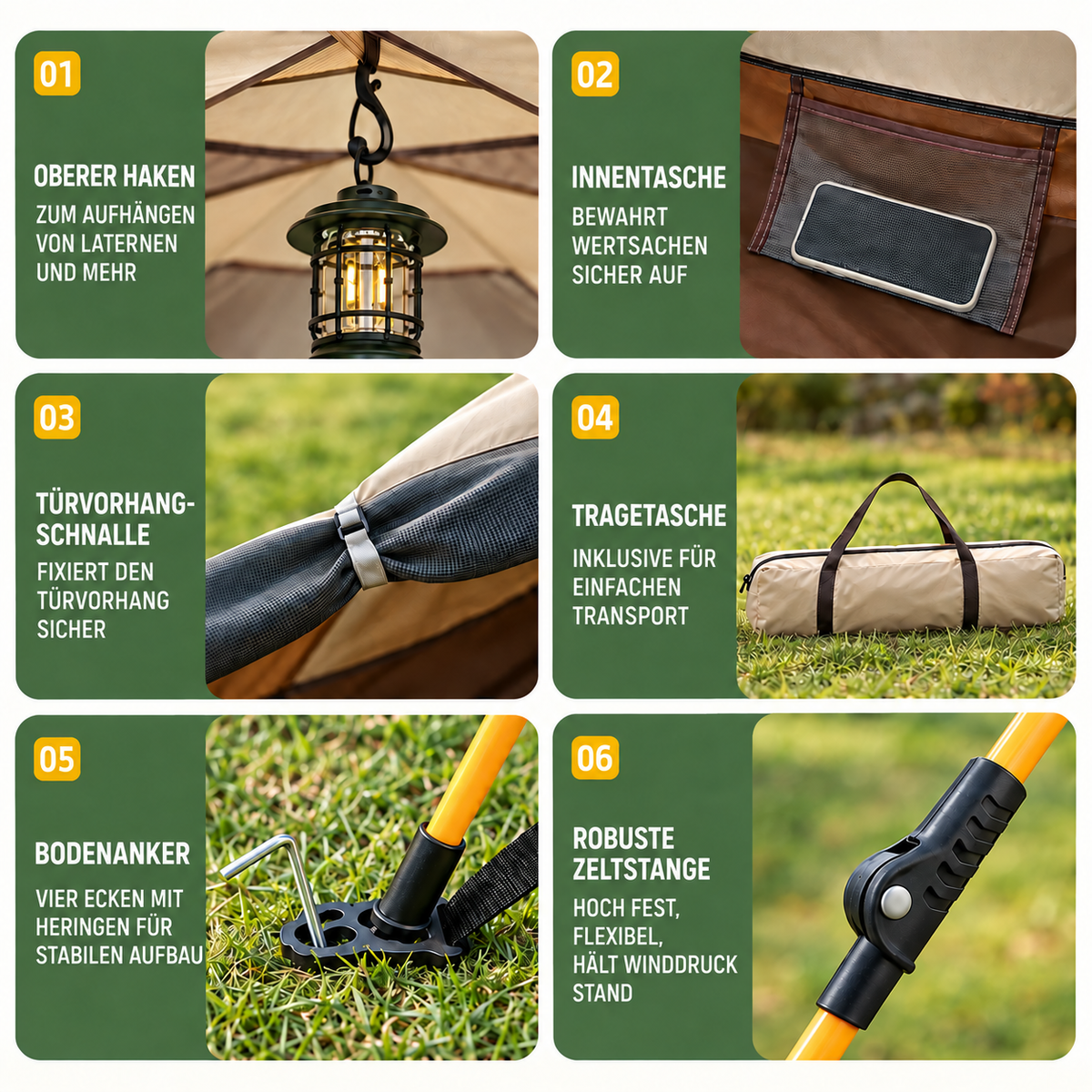 Nordspur | Breezaway Automatisches Pop-Up-Zelt