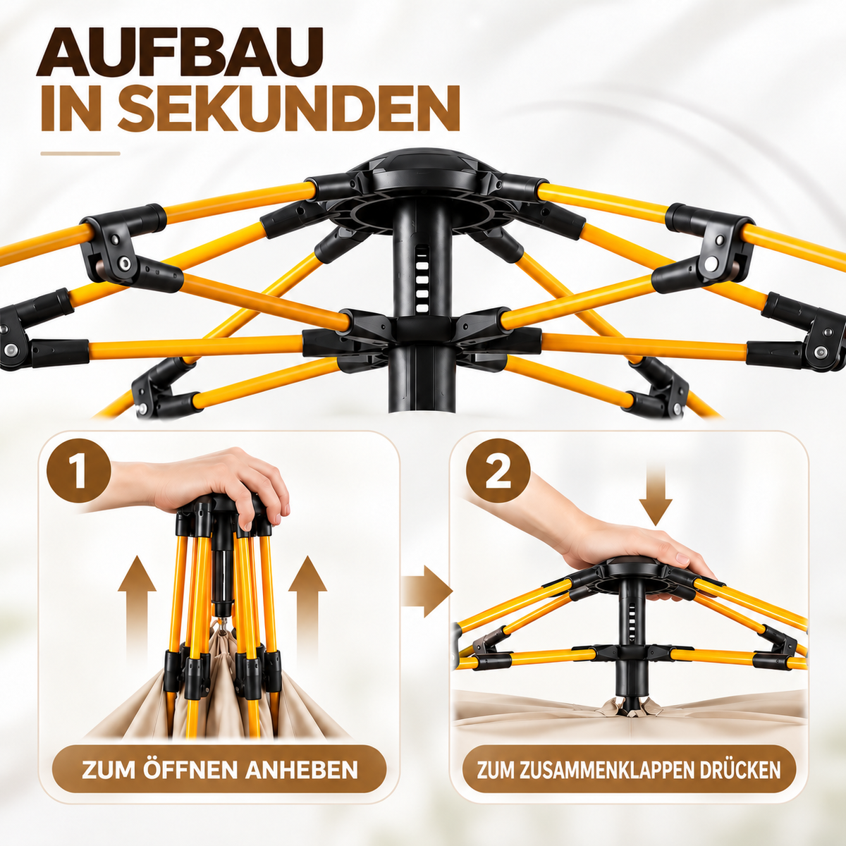 Nordspur | Breezaway Automatisches Pop-Up-Zelt