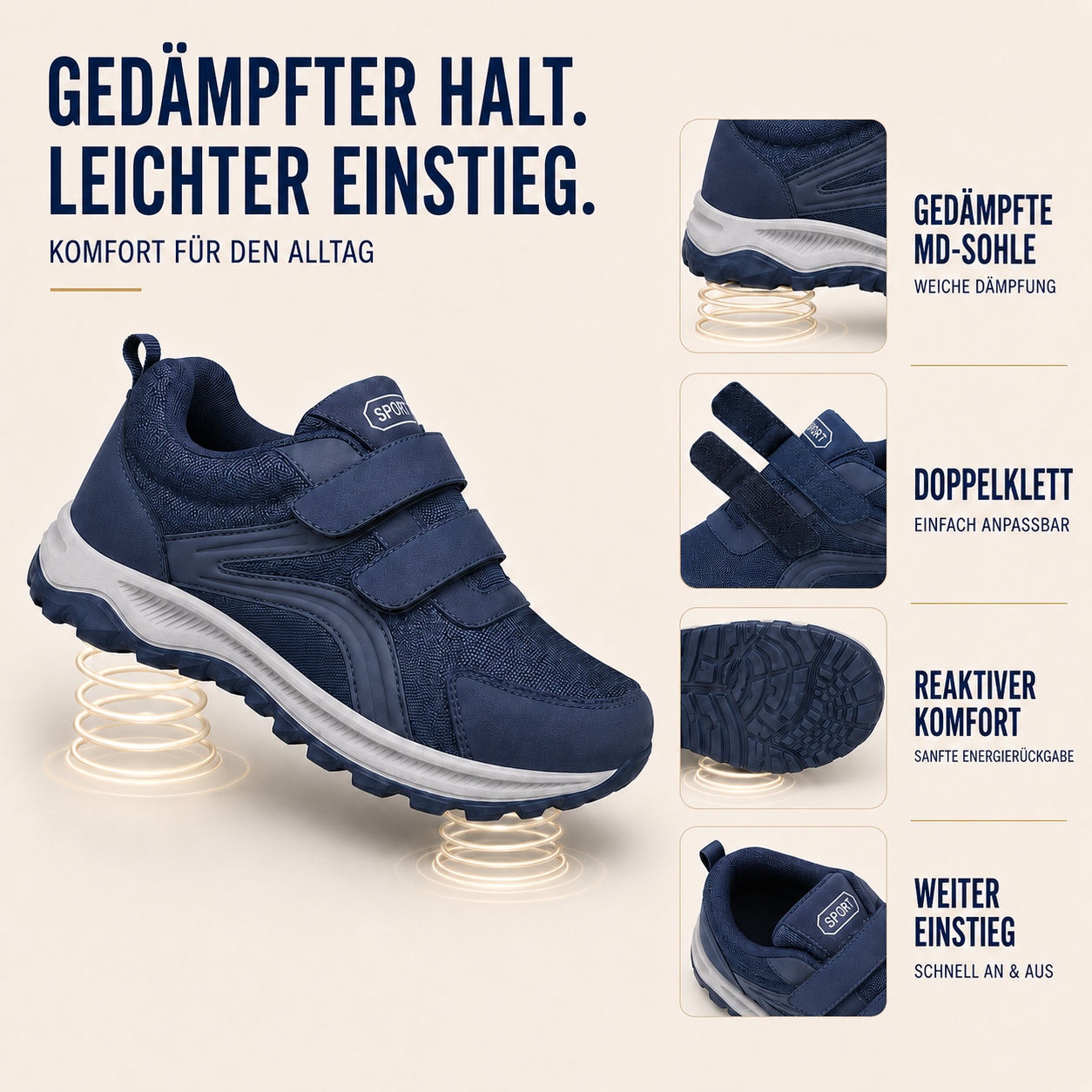 Nordspur | Flexovan Weitpassform-Orthopädischer Gehschuh