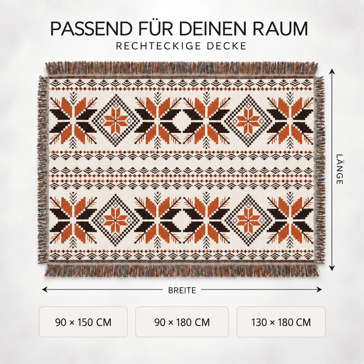 Nordspur | Haven Oversized-Wurfdecke
