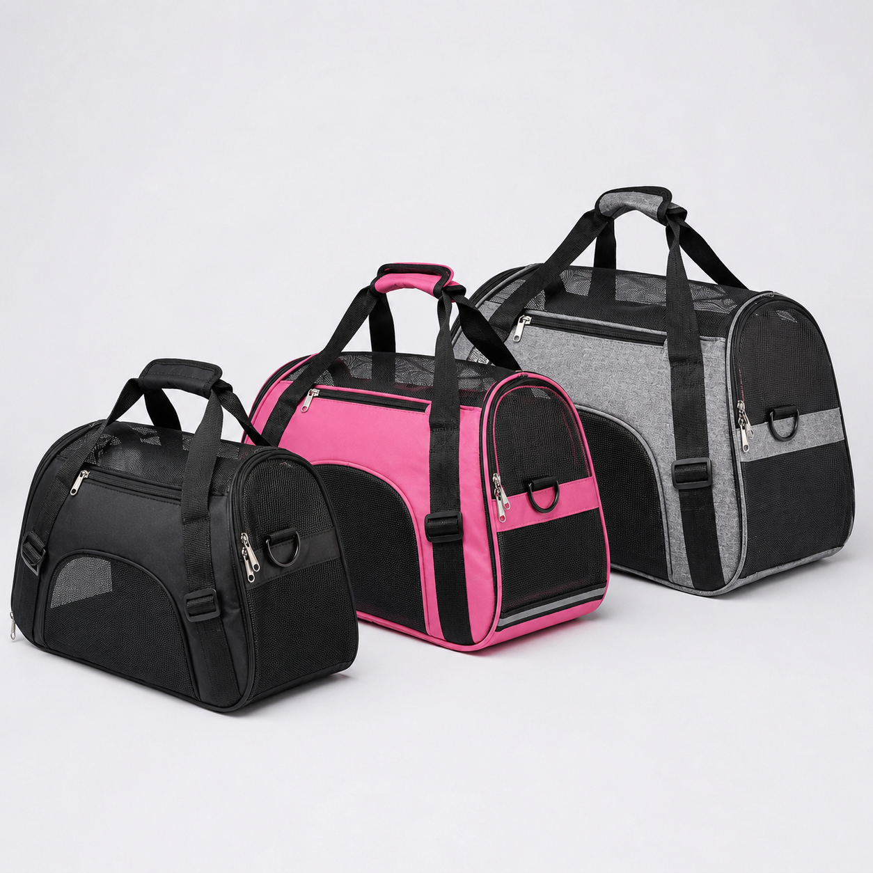 Nordspur | Petluxe Faltbare Mesh-Transporttasche für Haustiere