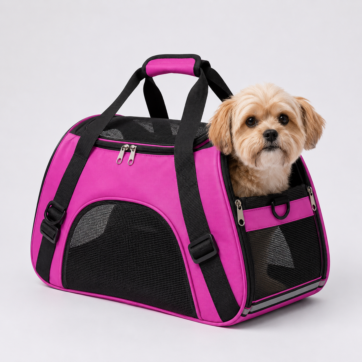 Nordspur | Petluxe Faltbare Mesh-Transporttasche für Haustiere