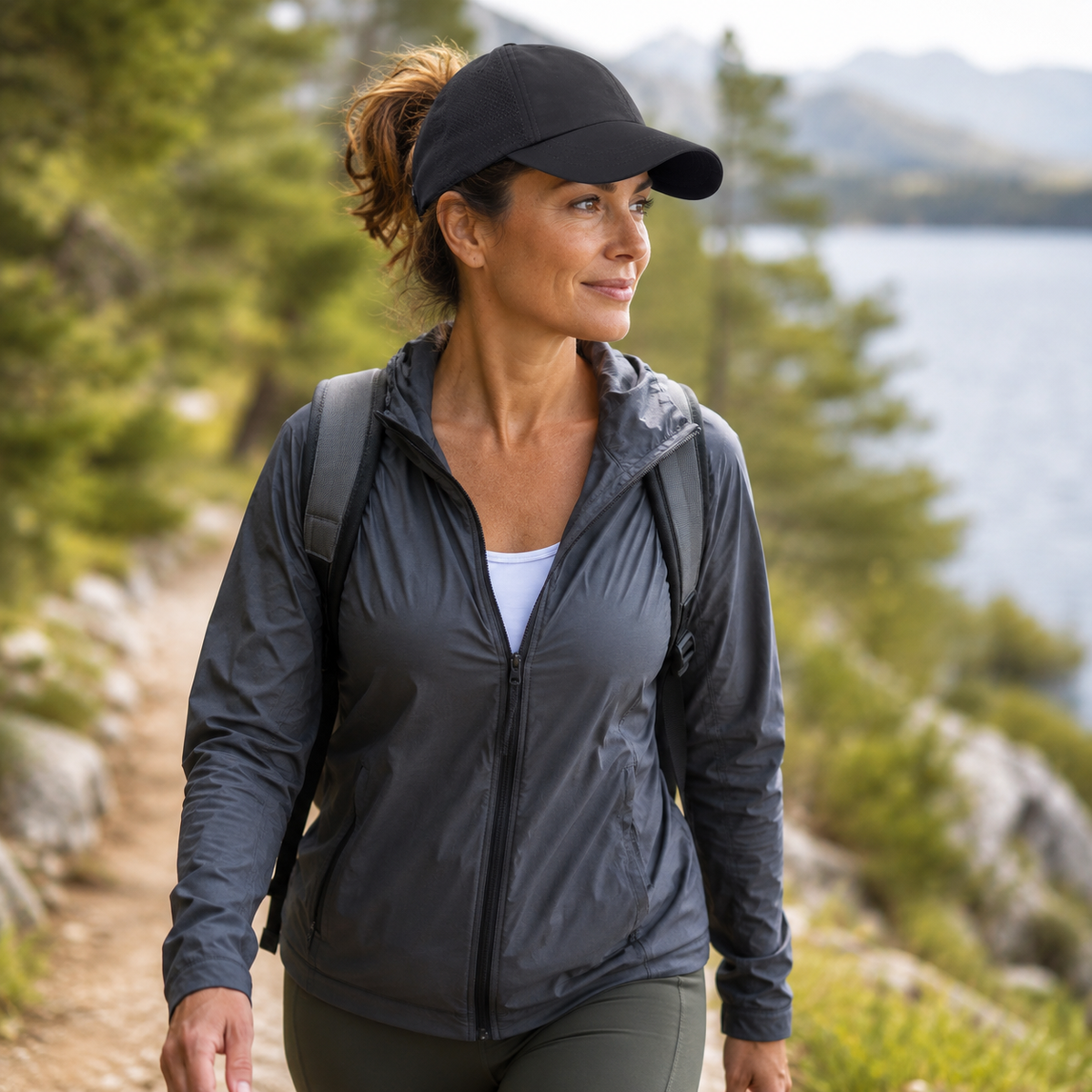 Nordspur | Ponytaila Crossback Pferdeschwanz-Sportkappe