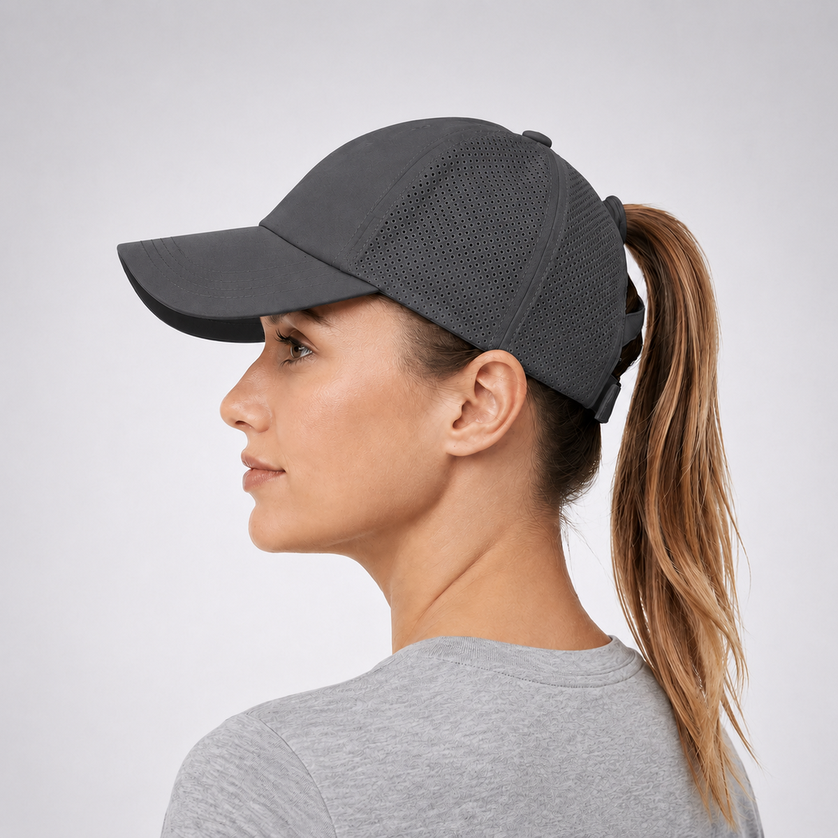 Nordspur | Ponytaila Crossback Pferdeschwanz-Sportkappe