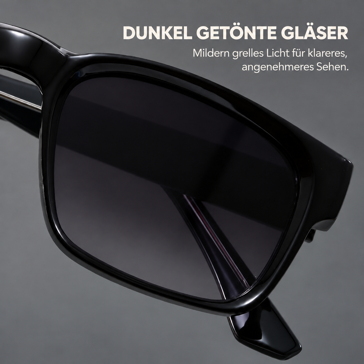Nordspur | Retro Bold Square Sonnenbrille