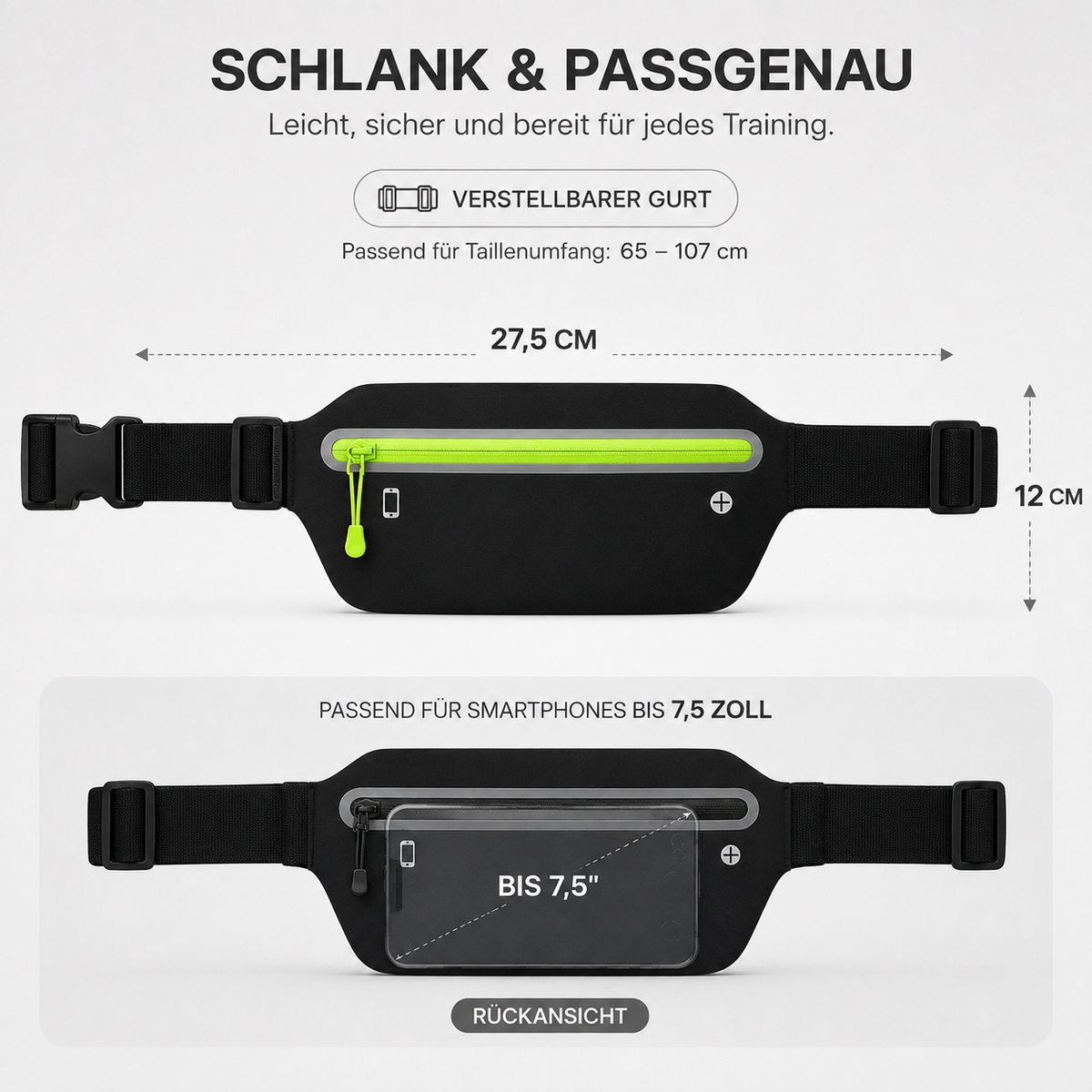 Nordspur | Runnex Wasserabweisender Laufgürtel