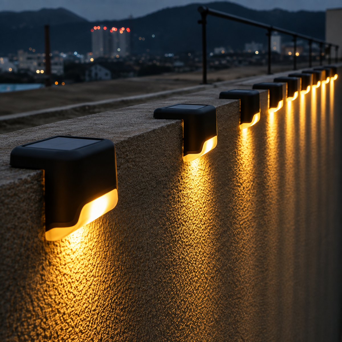 Nordspur | Soluxe Solar-betriebene Outdoor-Stufenleuchte