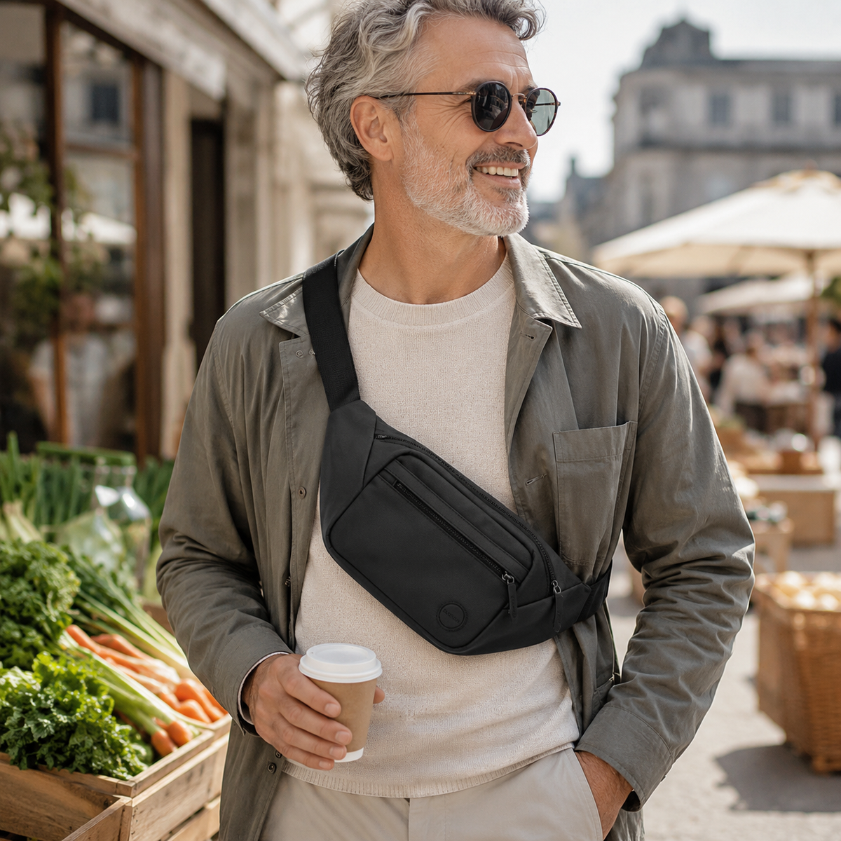 Nordspur | Vaylon Wasserdichte Nylon-Gürteltasche