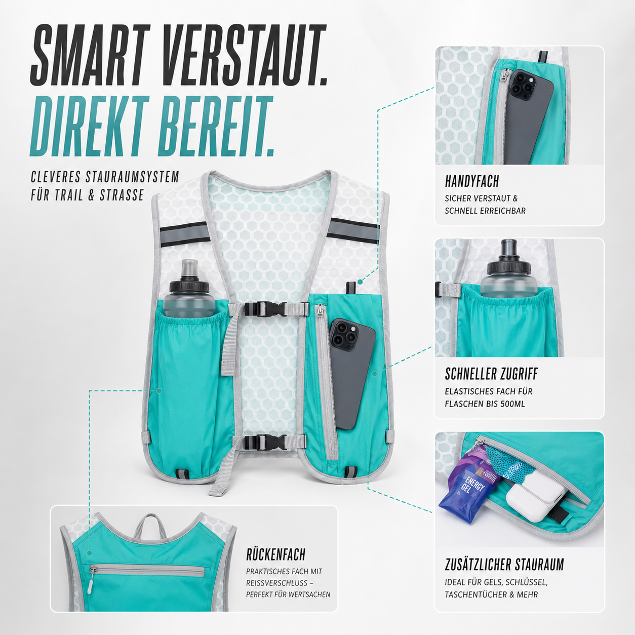 Nordspur | Vestrun Ultraleicht-Laufweste Hydration Pack