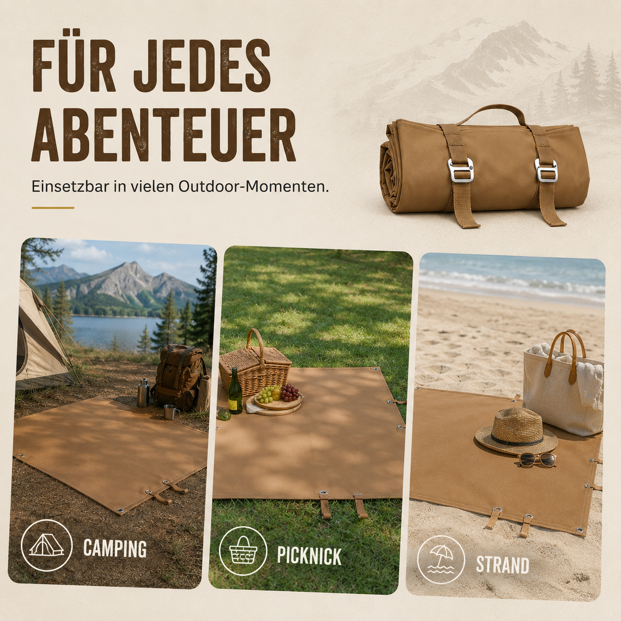 Campingdecke wasserdicht Oxford – TrekMate
