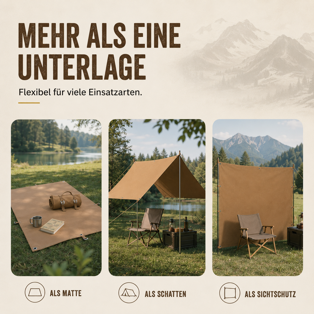 Campingdecke wasserdicht Oxford – TrekMate