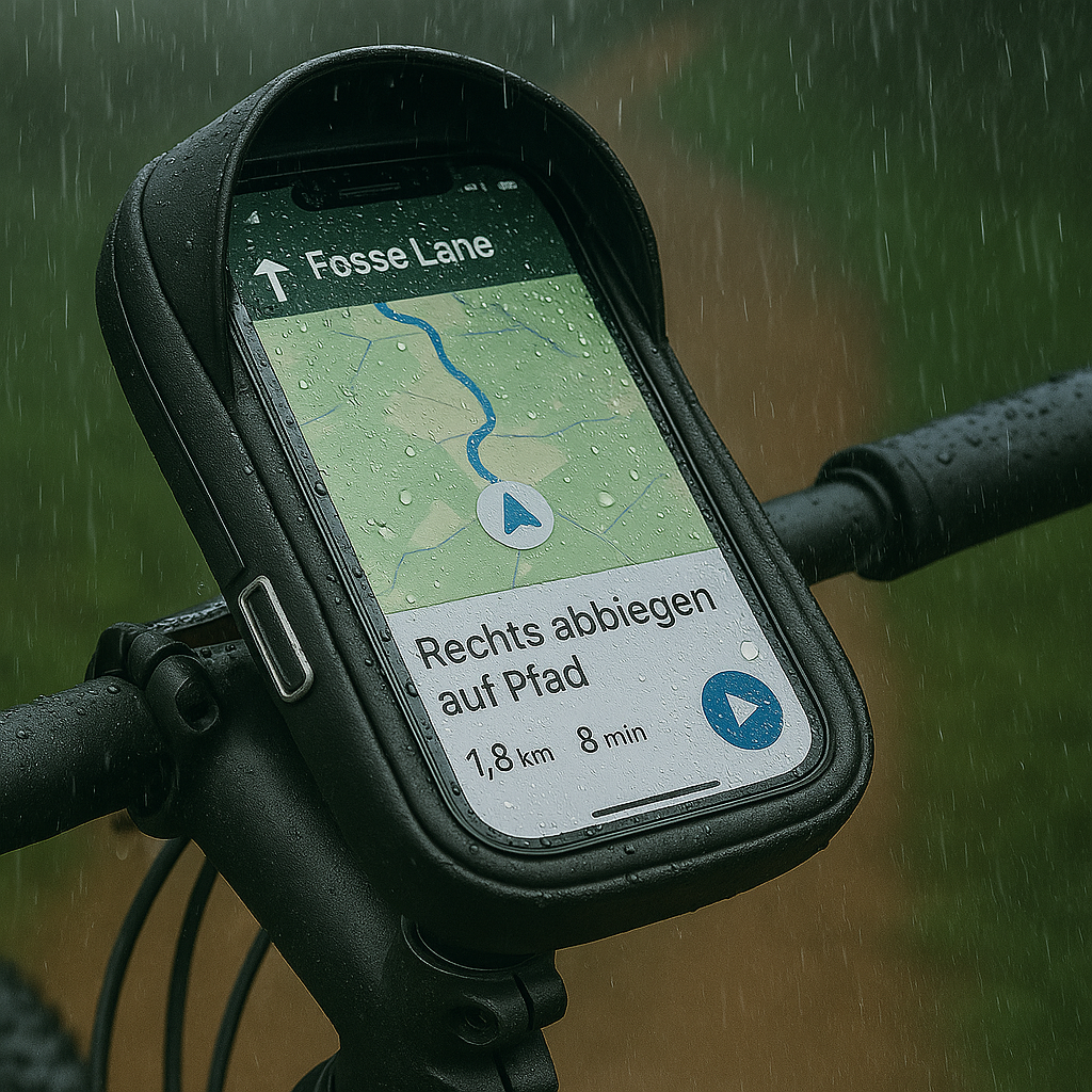 Fahrrad-Handyhalterung wasserdicht mit Touchscreen – TouchRide 6.4