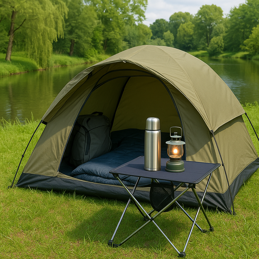 Ultraleichter faltbarer Campingtisch Aluminium – Bluesdeer FoldUp