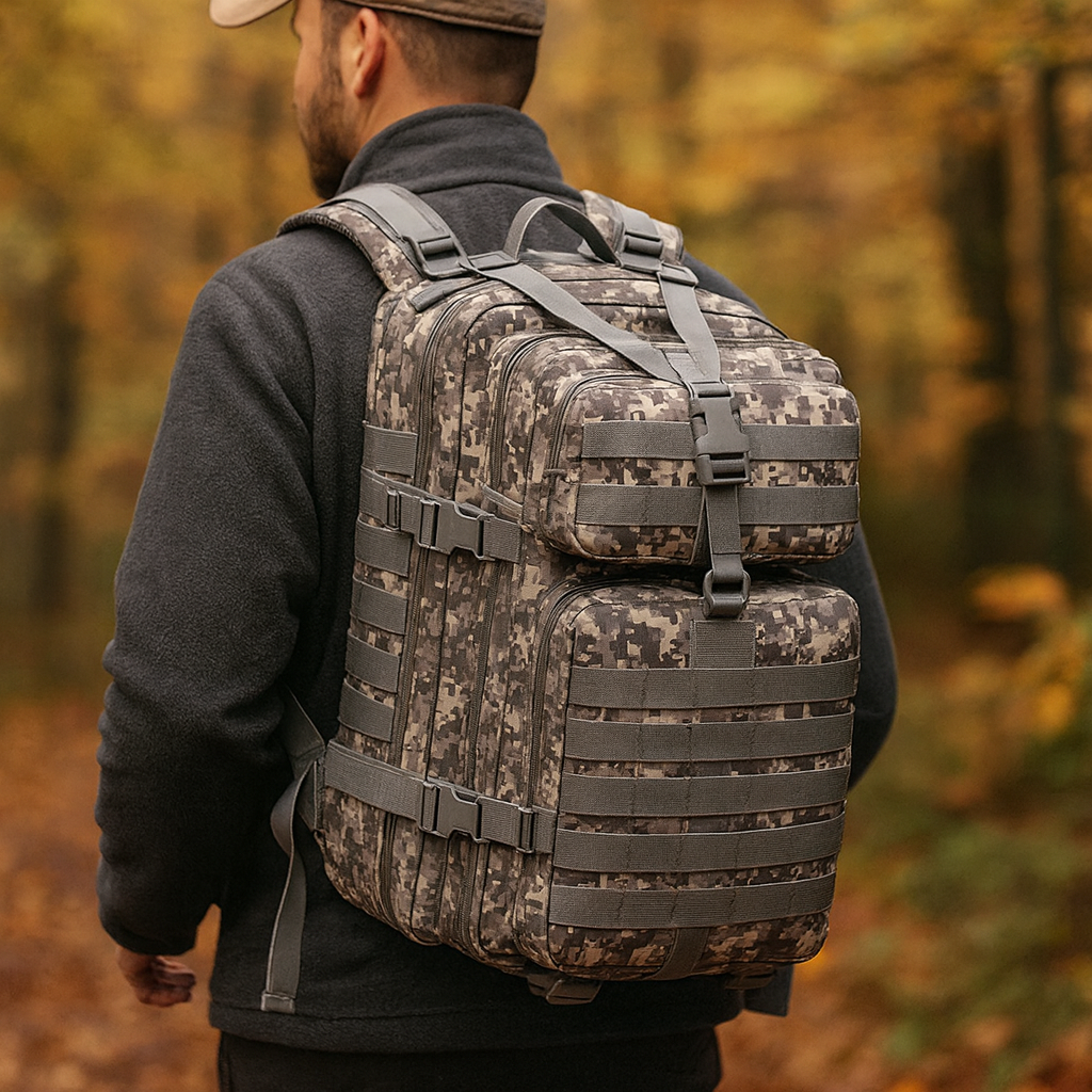 Taktischer Rucksack 50 L wasserdicht – RescueTrail Pro